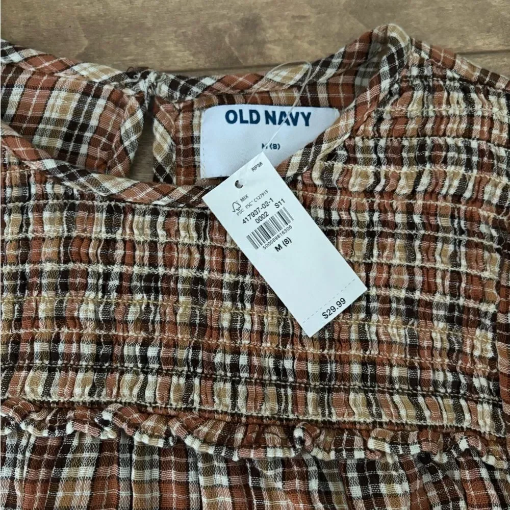 NWT Fall Brown Blouse
